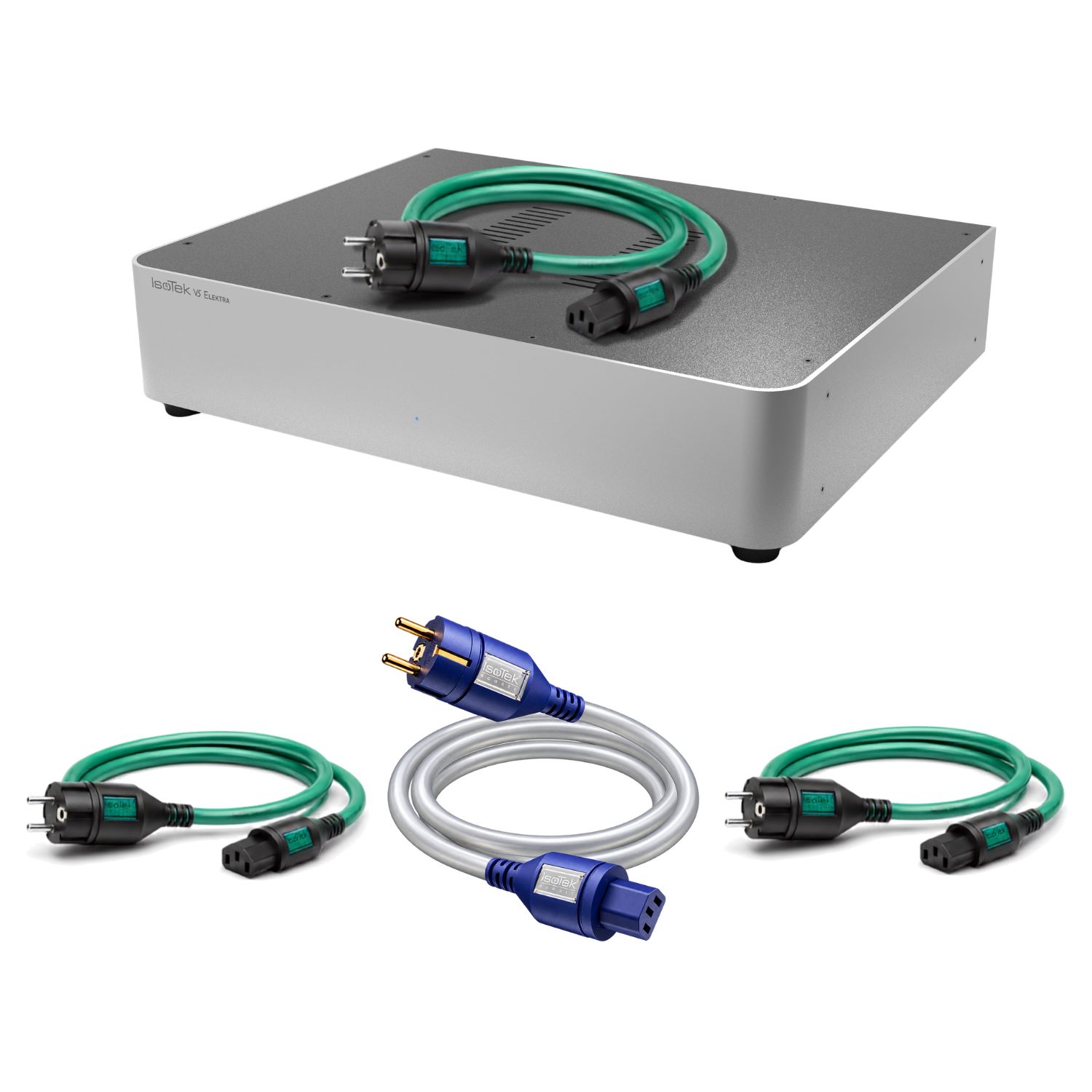 IsoTek V5 Elektra zvýhodněný set se čtyřmi kabely EVO3